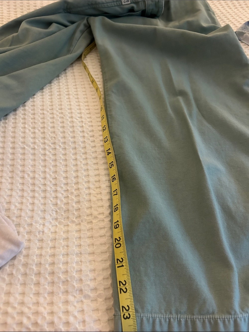 Citizens Of Humanity Payton Utility High Rise Trouser Sage Green Wide Leg Pants - Picture 4 of 13